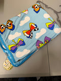 Bows bamboo blanket