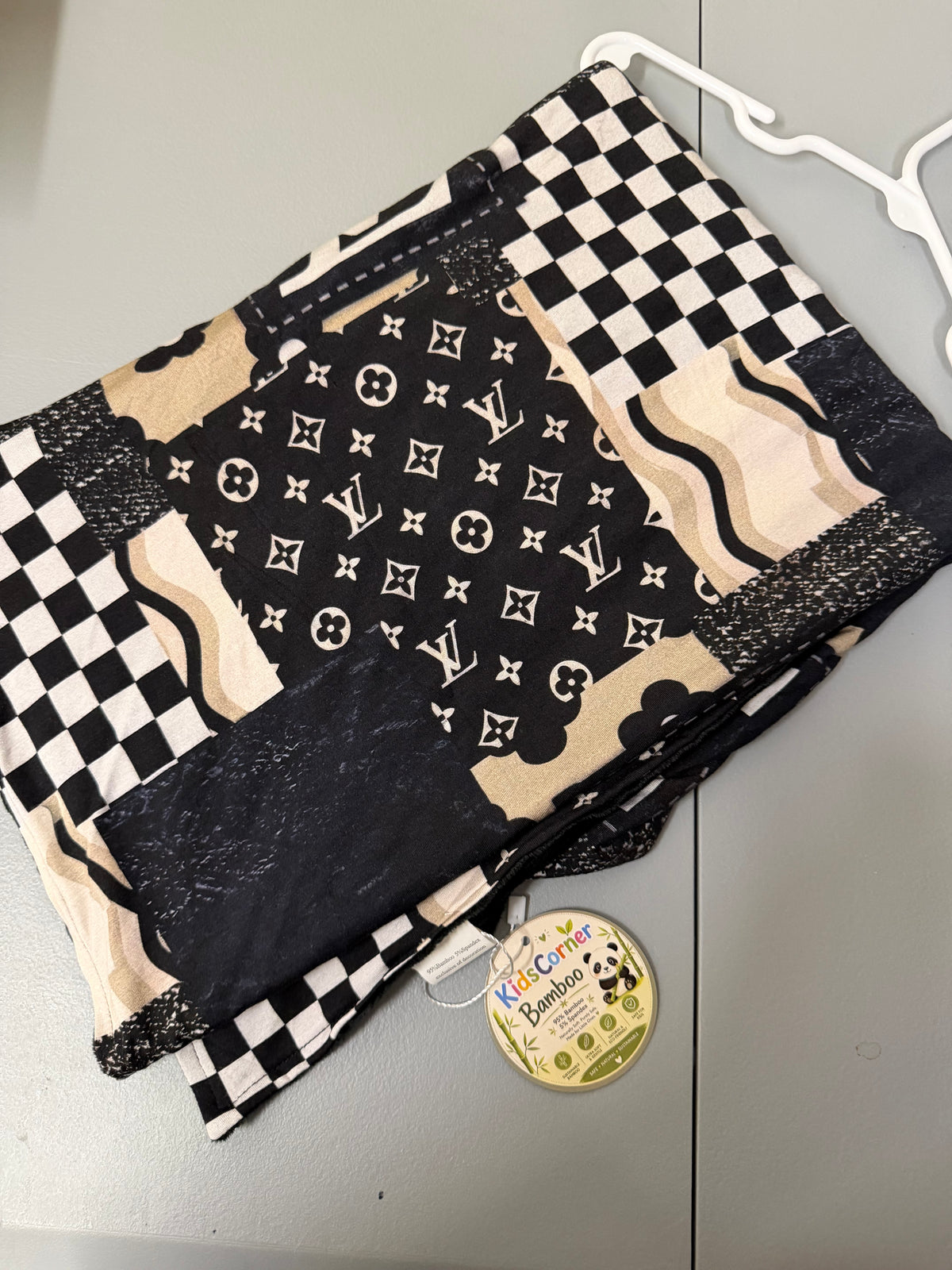 LV bamboo blanket