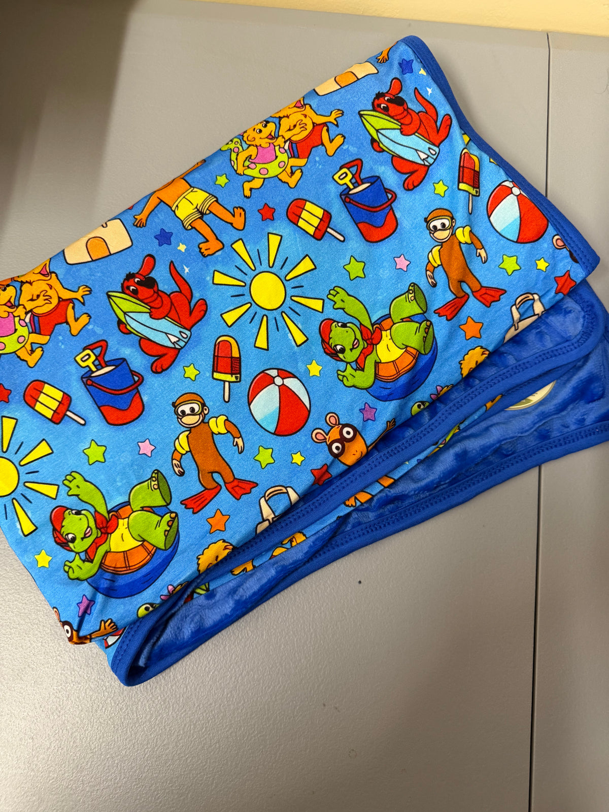 PBS mash up blanket