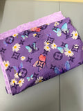 LV Butterflies & flowers bamboo blanket