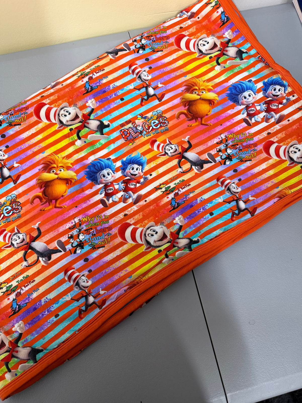 Dr. Seuss Bamboo blanket